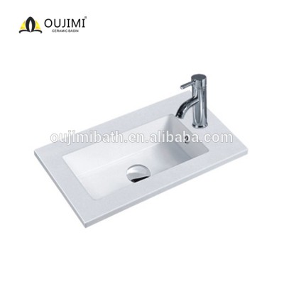 new products 2017 innovative stone ceramic table counter basin / wash sink for bathroom