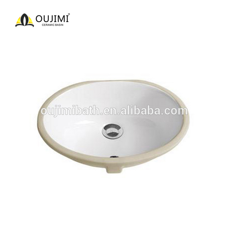 Durable sanitary ware ceramic faucet bathroom designs oval basin for dining room