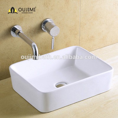 economical government african market engineering building material rectangle wash basin for bathroom